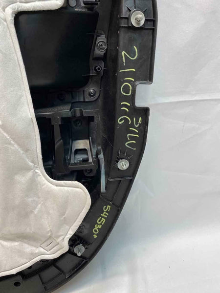 2016 2018 CHEVROLET SILVERADO FRONT LEFT DRIVER SIDE DOOR TRIM PANEL BLACK 23475019