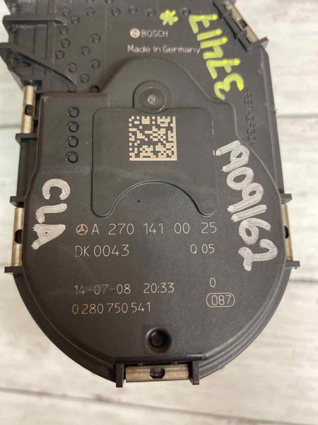14 19 MERCEDES CLA250 CORPO DE ACELERADOR VÁLVULA ASSY OEM 2701410025