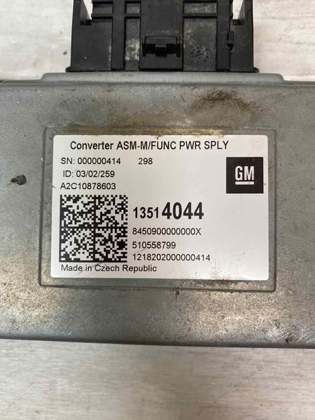 2018 2021 CHEVROLET EQUINOX INVERTER AND CONVERTER CHARGER ASSY OEM 13514044