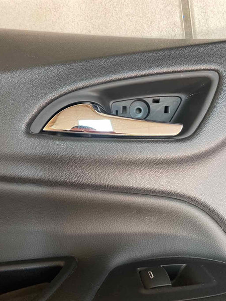 18 22 CHEVY EQUINOX LT REAR LEFT INNER DOOR TRIM PANEL OEM BLACK 84441382