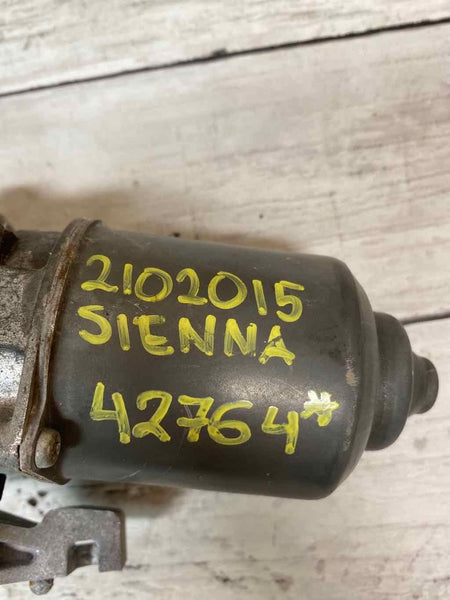 11 14 TOYOTA SIENNA FRONT WIPER MOTOR ASSY OEM 8511008020
