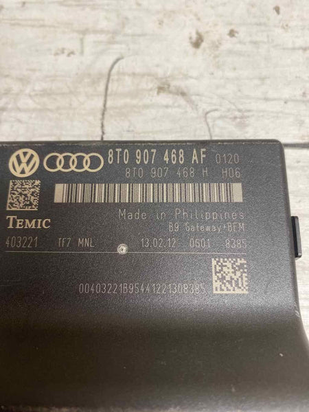 09 12 AUDI Q5 NETWORK GATEWAY CONTROL MODULE OEM 8T0907468AF