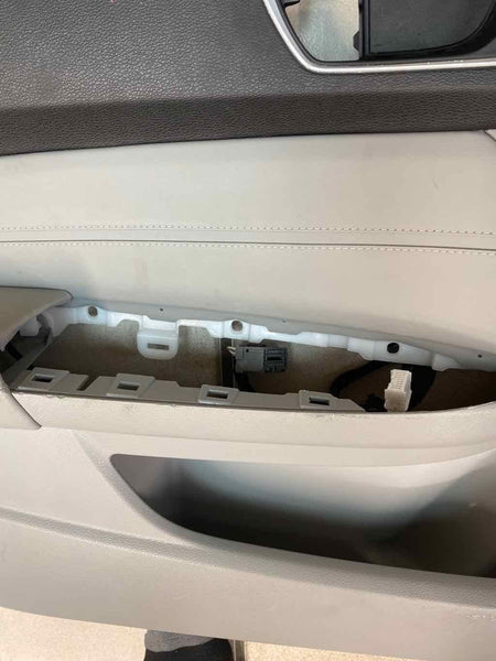 15 20 ACURA TLX FRONT LEFT INNER DOOR TRIM PANEL OEM GRAY 83551TZ3A02ZC