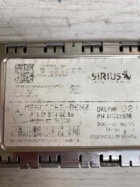 MÓDULO DE CONTROLE SIRUS CLASSE CLA 2014 OEM