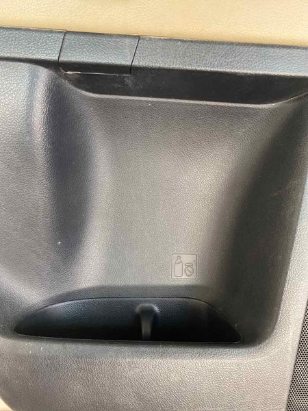 15 16 17 18 19 20 TOYOTA 4RUNNER DOOR PANEL TRIM REAR LEFT BEIGE LEATHER OEM 6764035C40C2