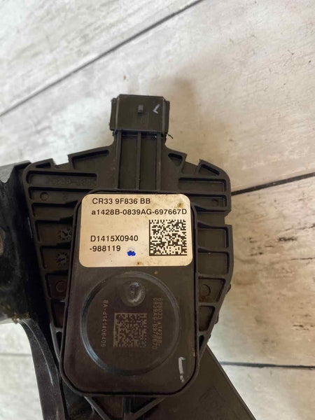2014 FORD MUSTANG 3.7L AT RWD ACCELERATOR PEDAL ASSY OEM R339F836BB