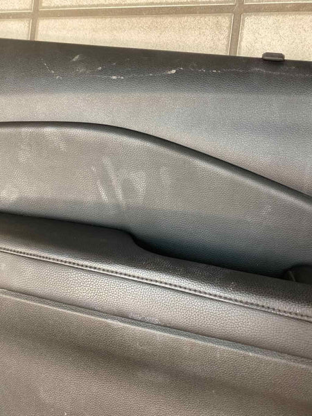 Moldura de panel de puerta para Honda Pilot 16 21, parasol trasero izquierdo de cuero negro 83751TG7A11ZB