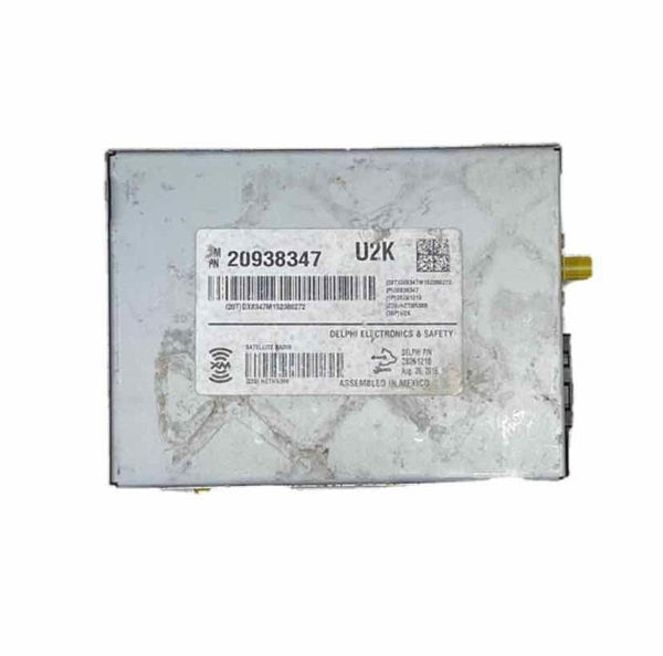 2009 2017 CHEVY TRAVERSE RÁDIO SATÉLITE RECEPTOR ASSY OEM 20938347