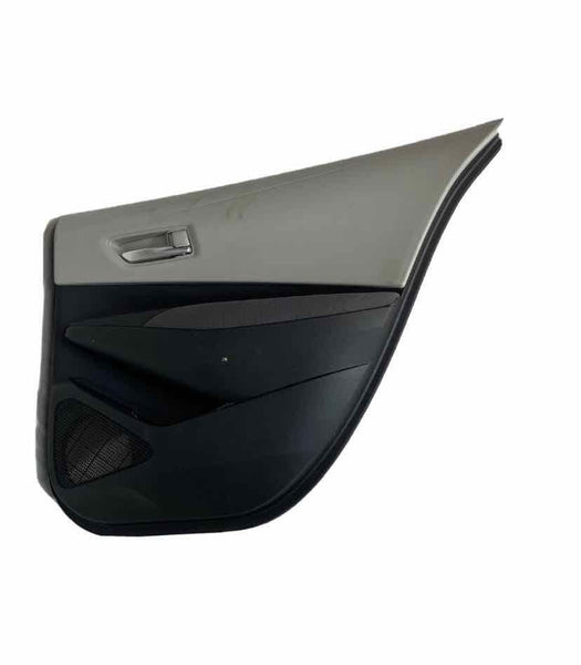 Toyota Corolla door panel trim 20 22 rear right side gray assy OEM 6763012M90C8