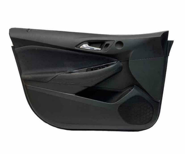 2017 2019 CHEVROLET CRUZE FRONT LEFT DRIVER SIDE DOOR TRIM PANEL BLACK OEM 84178553