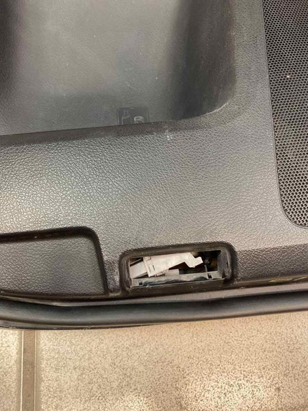 Moldura de panel de puerta para Toyota 4runner (15 a 20), parte trasera izquierda, color negro, OEM 6764035B50C0