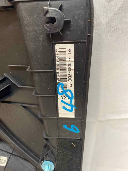 Hyundai Veloster door panel trim 12 17 right side black assy OEM 823082V0501RY