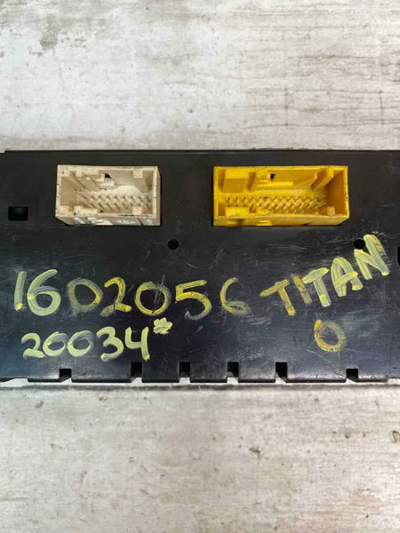 2005 NISSAN TITAN HAVC AC HEATER CONTROL PANEL ASSY OEM 27500ZH110