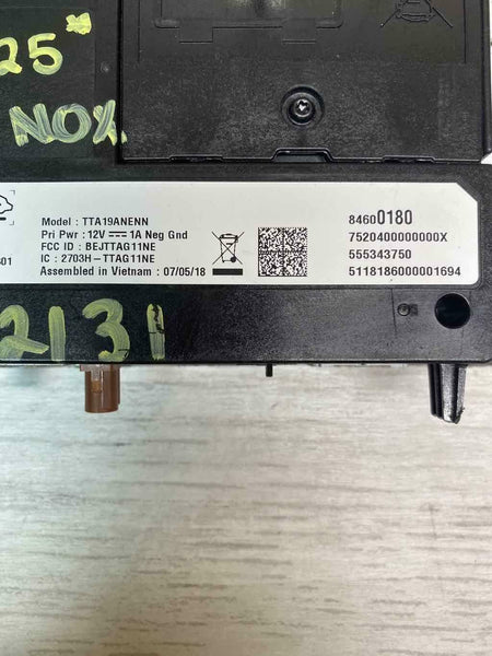 2019 2020 CHEVROLET EQUINOX TELEMATICS COMMUNICATION CONTROL MODULE OEM 84600180