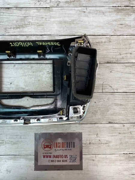 2020 CHEVROLET TRAVERSE RÁDIO TRIM BEZEL ASSY OEM 23493884