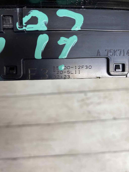 2019 2022 TOYOTA COROLLA SEDAN AC HVAC PAINEL DE CONTROLE DE TEMPERATURA OEM 5590012F30