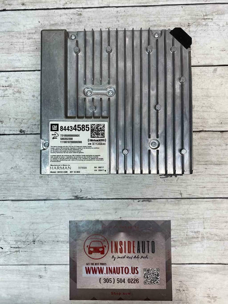 Conjunto de receptor de rádio GMC TERRAIN 2018 OEM ID 84434585