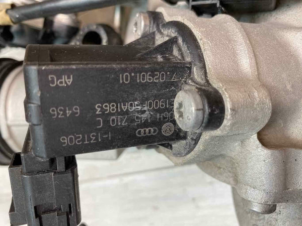 2014 VOLKSWAGEN JETTA 1.8L ENG ID CPKA TURBO SUPERCHARGER ASSY OEM 6K145701R 66k