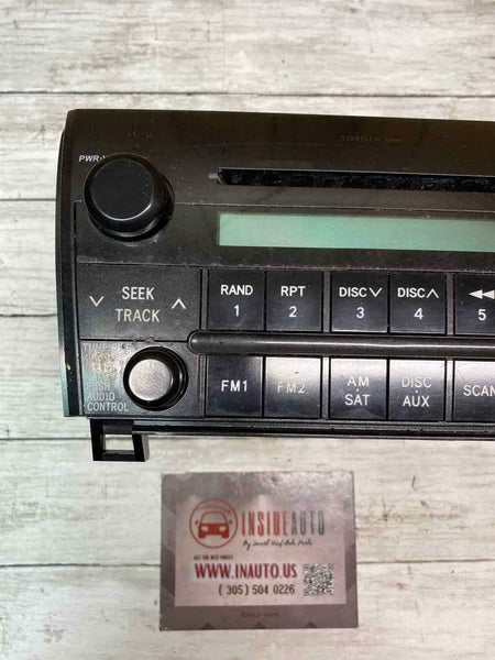 2010 2013 TOYOTA TUNDRA CONJUNTO DE RECEPTOR DE RÁDIO OEM AD1812 em rdo 861200C270