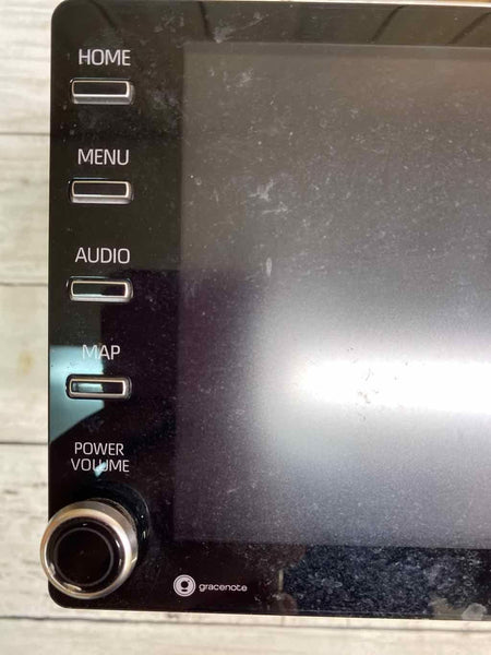 Toyota Corolla rádio AM FM 2021 tela de exibição e receptor sedan OEM 8614002E70