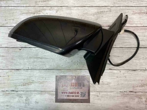 2016 HONDA CIVIC LEFT DRIVER SIDE DOOR MIRROR BLACK ASSY OEM 76258TBAA01ZA