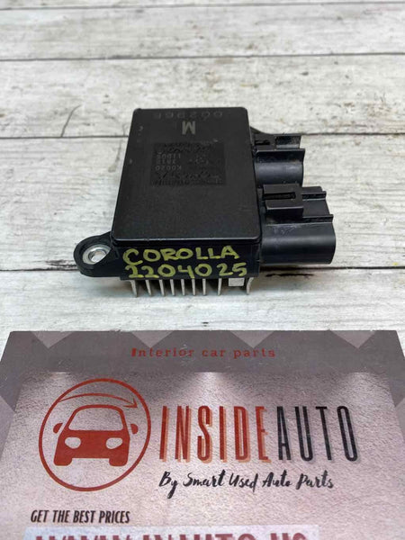2021 TOYOTA COROLLA ELECTRONIC COOLING FAN CONTROL UNIT OEM 89257K0020