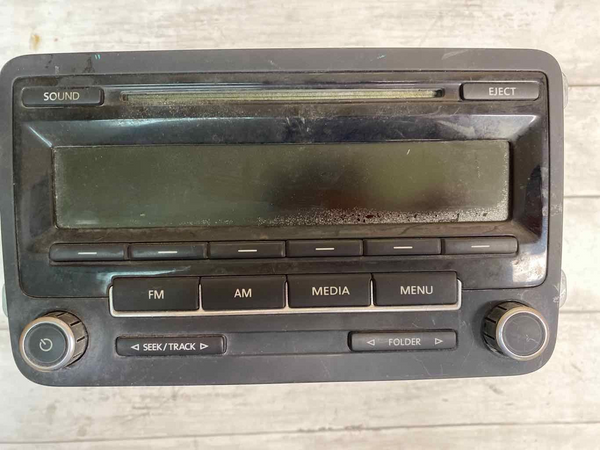 2011 2014 VOLKSWAGEN JETTA NO GLI RECEPTOR DE RÁDIO CONJUNTO OEM 1K0035164D
