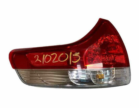 Luz trasera izquierda del lado del conductor para Toyota Sienna 2011-2019, repuesto OEM 8156008030
