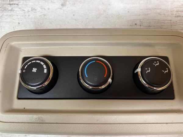12 20 DODGE CARAVAN HVAC AC PAINEL DE CONTROLE DO AQUECEDOR MONTADO NO TETO TRASEIRO 55111312AC