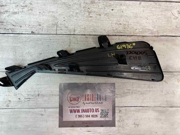 2018 TOYOTA CHR FRONT DRIVER SIDE BUMPER FOG LIGHT TRIM COVER OEM 5212810060
