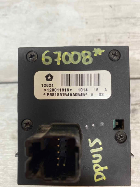 Interruptor de farol Dodge Ram 2013 2019 interruptor de farol de painel OEM 68189154AA