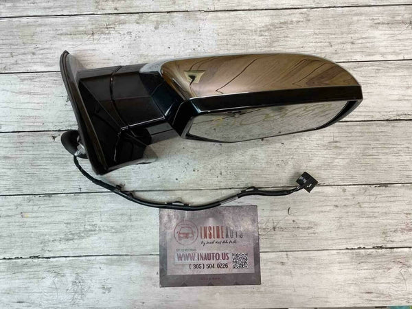 2015 2020 GMC SUBURBAN DOOR MIRROR PASSENGER SIDE CHROME CAP ASSY OEM 23464425