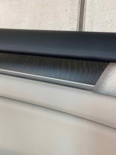 Moldura de panel de puerta para Honda Accord 2018, parte delantera izquierda, de cuero, OEM, gris, 83553TVAA01ZB