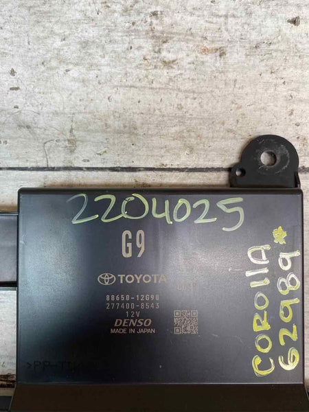 2021 TOYOTA COROLLA HVAC AC HEATER CONTROL TEMPRATURE MODULE UNIT OEM 8865012G90