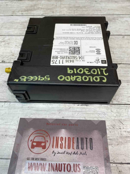 Radio Chevy Colorado 2017-2019 con pantalla táctil de 8.0" OEM 84361175