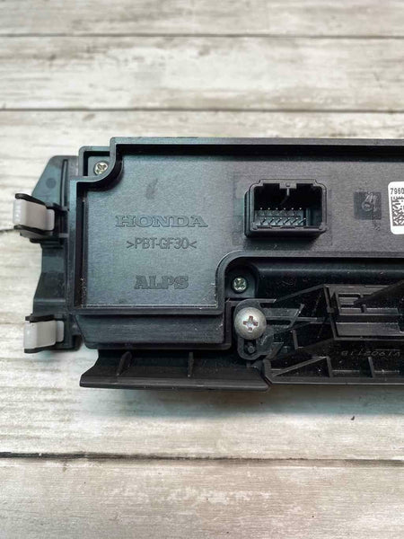 2016 2019 HONDA CIVIC HVAC AC CONTROL PANEL ASSY OEM 79600TBAA12