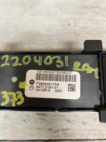 2014 DODGE RAM 1500 PICKUP INSTRUMENT PANEL SWITCH ASSY OEM 56054517AA