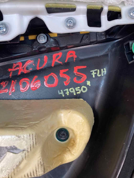 16 18 ACURA ILX FRONT LEFT INNER DOOR TRIM PANEL OEM BLACK 83551TV9A41ZC