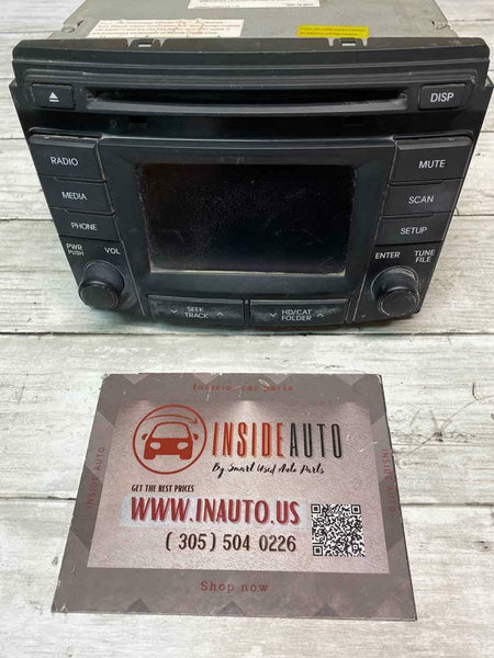 2014 2015 HYUNDAI SONATA RADIO RECEIVER ASSY OEM 961803Q850