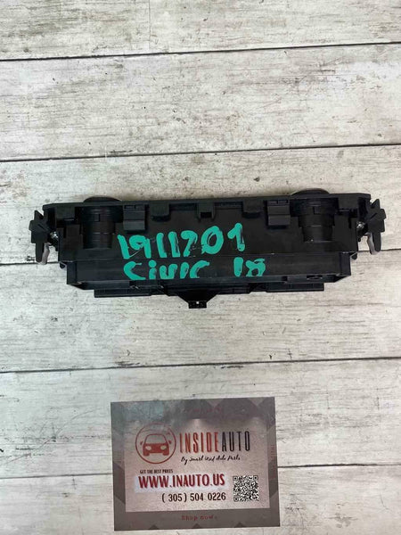 2016 2020 HONDA CIVIC LX HVAC AC HEATER CONTROL PANEL ASSY OEM 79600TBAA12