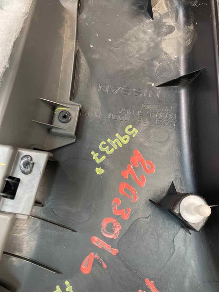 13 21 NISSAN NV 200 FRONT RIGHT INNER DOOR TRIM PANEL OEM BLACK 809003LM6A