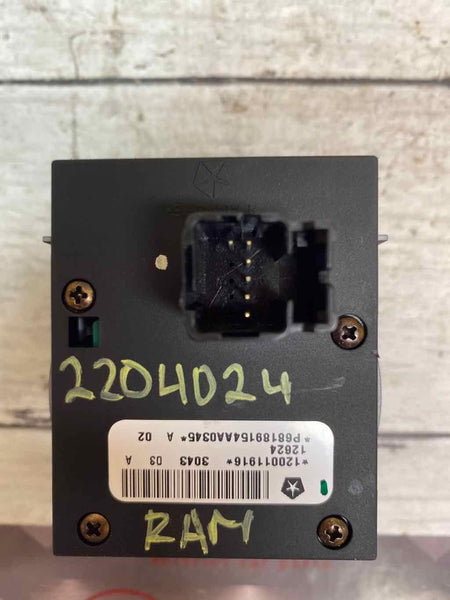 13 19 DODGE RAM 1500 PICKUP INTERRUPTOR DE FAROL COM FARÓIS DE NEBLINA ASSY OEM 68189154AA