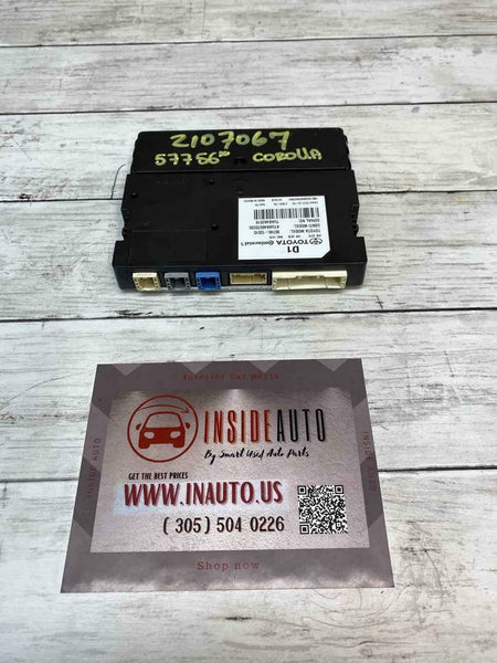 2020 TOYOTA COROLLA TRANSCEPTOR TELEMATICS CONTROL MODULE OEM 8674012010