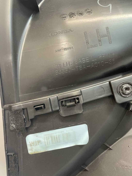 2016-2020 HONDA CIVIC PANEL DE MOLDURA DE PUERTA DELANTERA IZQUIERDA GRIS OEM 83550TBAA01