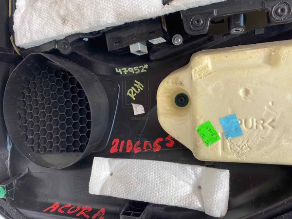 16 18 ACURA ILX REAR RIGHT INNER DOOR TRIM PANEL BLACK OEM 83751TV9A31ZC