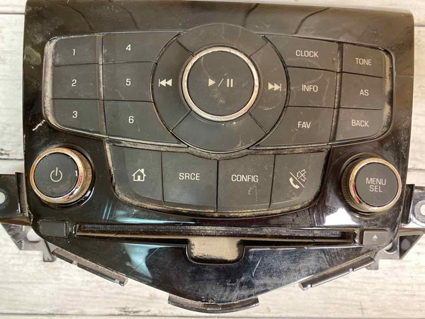 13 16 CHEVY CRUZE RADIO DISPLAY CONTROL PANEL ASSY OEM 95166368