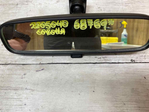 17 22 TOYOTA COROLLA SEDAN WINDSHIELD REAR VIEW MIRROR MANUAL DIMMING 8781028140