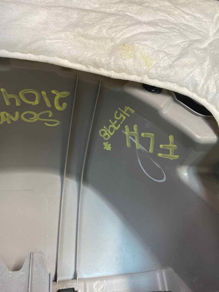 15 17 HYUNDAI SONATA FRONT LEFT INNER DOOR TRIM PANEL OEM GRAY 82305C2110TGG