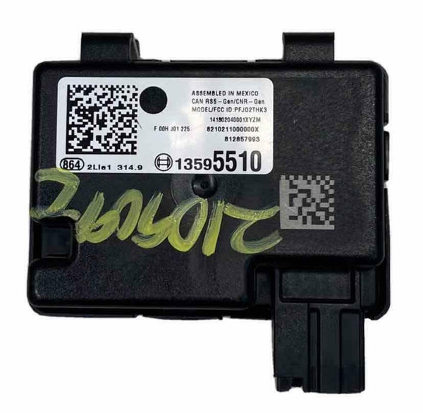 2018 GMC TERRAIN THEFT LOCKING LOCK CONTROL MODULE OEM 13595510