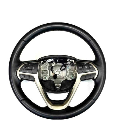 2014 2020 JEEP CHEROKEE VOLANTE COM COURO SEM AQUECIMENTO PRETO OEM P1UU342X9AH